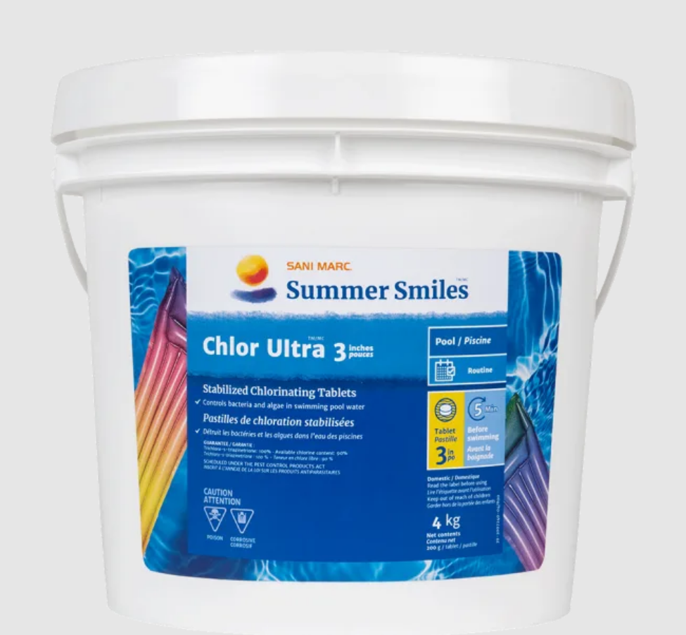 SUMMER SMILES CHLOR ULTRA 3 TABS7kg